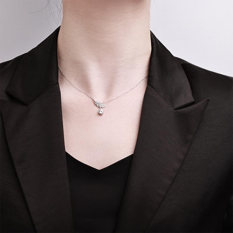 Starry Dream Feather Sterling Silver Necklace - 2025 New High-End Design