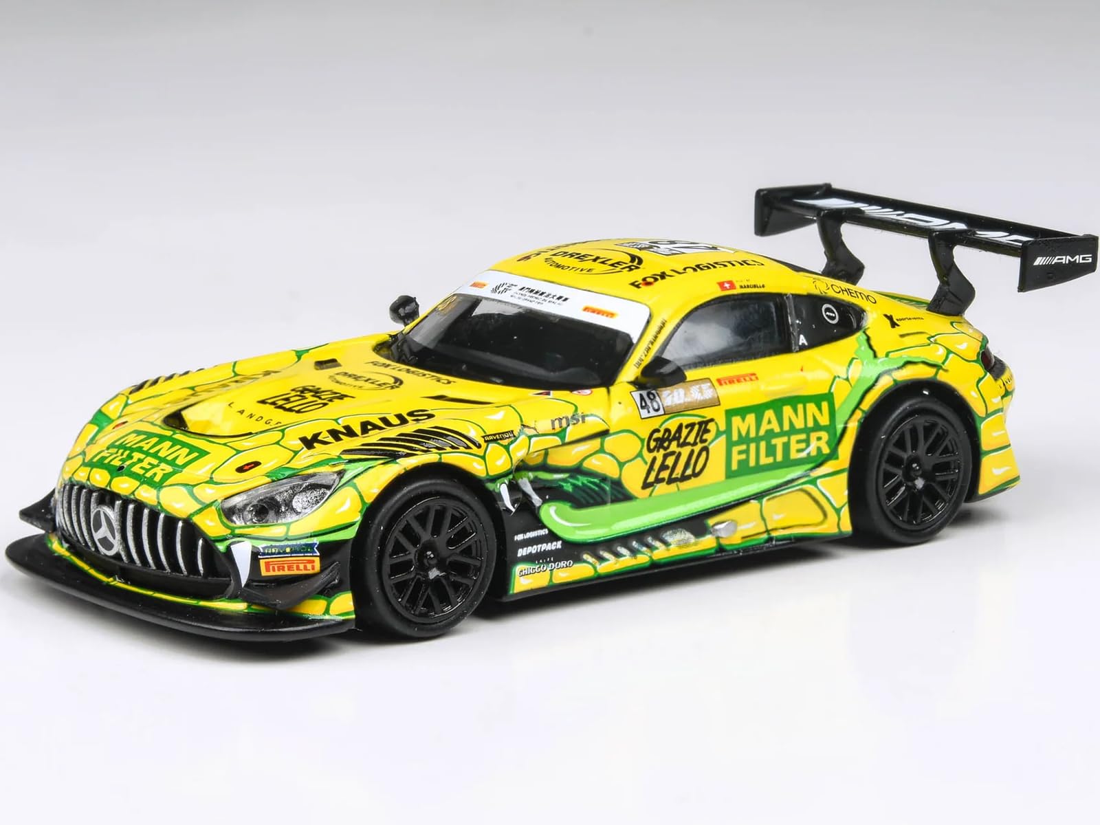 

JADI B GT3 Evo 23 Macau GP Team Landgraf P1 scale model PA55358 Mercedes-AMG #48 1/64
