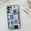 Retro Stamp   Phone Case For Samsung S25,S24,S21,S22,S23,S30,Ultra,S20,Plus,Fe,Soft Silicone Black Cover