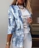 Autumn/Winter 2021 Women's Gradient OL Slimming Long Sleeve Blazer