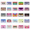 50 Retro Nostalgic Decorative Stickers: Color Magnetic Tape for Cups and Computers