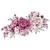 Mildew-proof Flower Butterfly Toilet Stickers Self-Adhesive Toilet Lid Decals  Bathroom