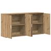 Sideboard 2 pcs Artisan Oak 79 x 38 x 80 cm engineered wood