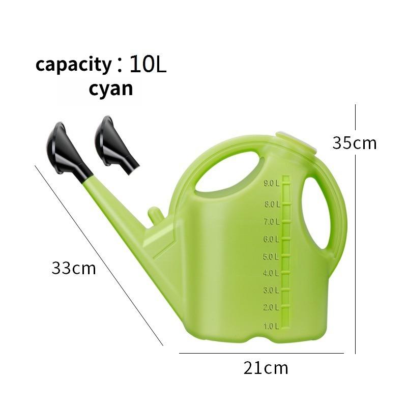 Large Thiened 5L Plastic Long Mouth Watering Can Gardening Household Flower Sprang Hose Garden Tool Flower Bed Sprayer