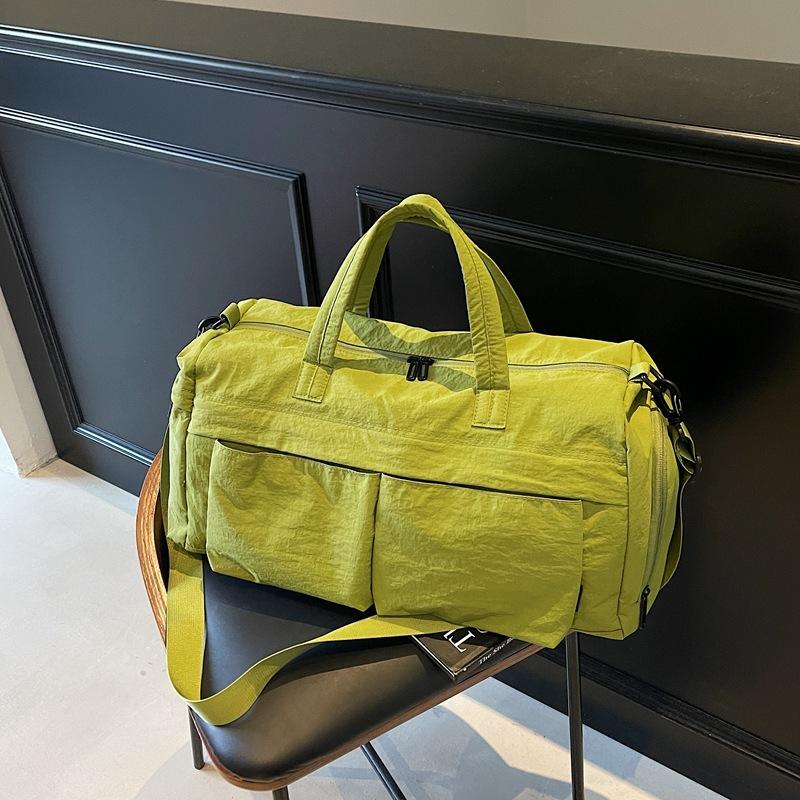 New wet and dry separation sports gym bag women's large capacity travel bag men's handheld crossbody short-distance luggage storage bag