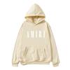 Autumn Winter Fleece Men's Amiri Hooded Loose Fit Trendy Brand Hoodie