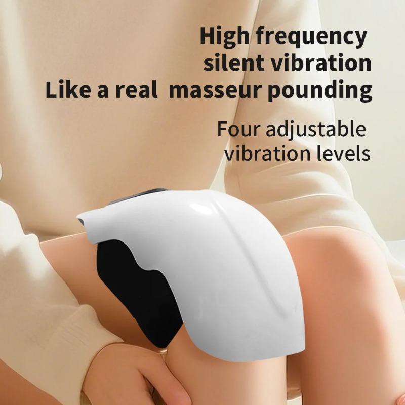 2026 New Gift Wireless Electric Knee Massager with Heating Warm Relaxation for Knee Shoulder Elbow Portable Adjustable Vibration Massage