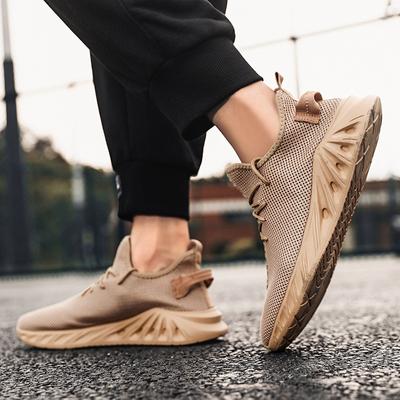 Large Size Lightweight Sports Shoes Summer New Running Shoes Mesh Breathable Casual Men's Shoes