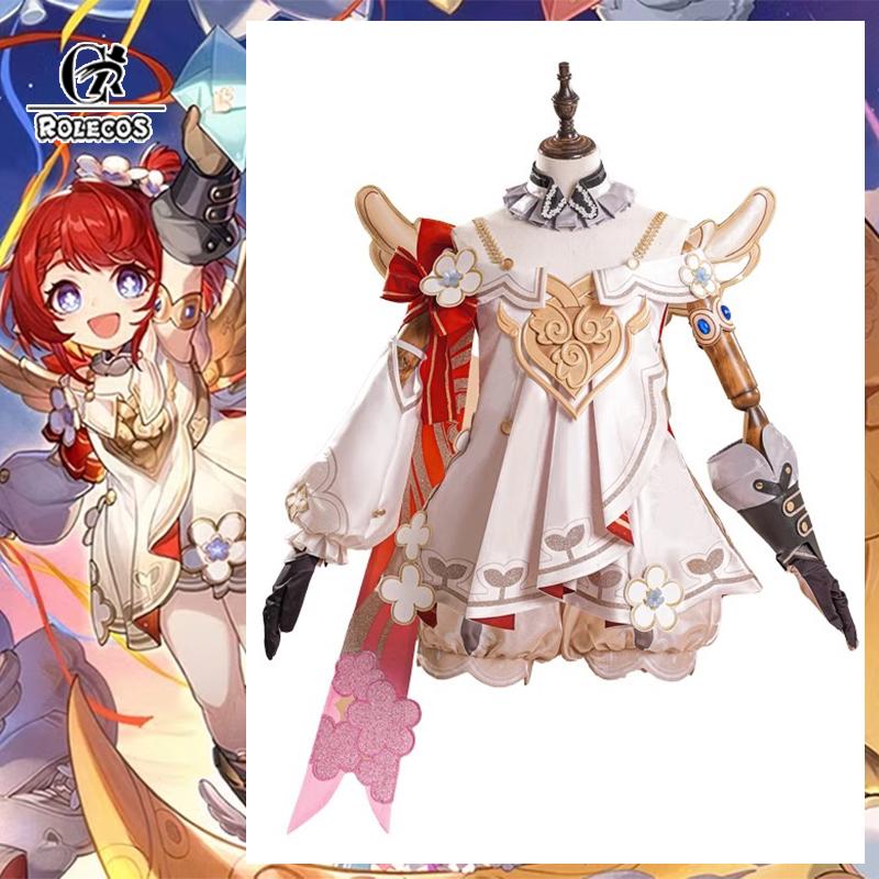 

Игра Honkai Star Rail Костюм для косплея Трибби Тройки Судьбы Трибби Женское платье Хэллоуин Карнавальная вечеринка Костюм M