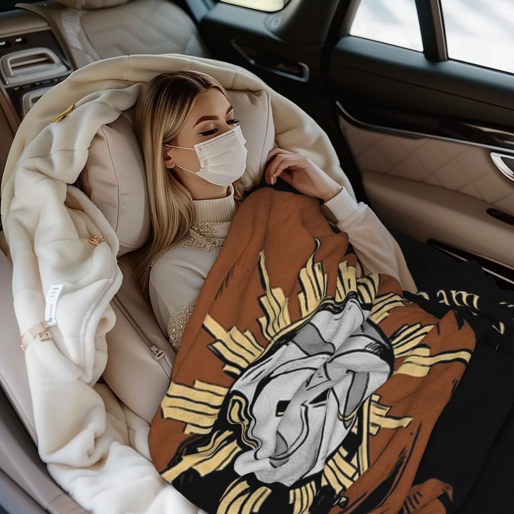 Expedition 33 Esquie Lustige Zitate Decken Fleece Clair Obscur Weiche Überwurfdecken für Schlafzimmer Sofa Bett Teppich