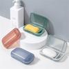 Small Travel Soap Container Secure Cover Multiple Purpose Organizers Jewelry Accessories Storage PP