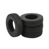 4ks RC přední a zadní gumové pneumatiky o šířce 22 mm Pneumatiky kol pro Upgrade přívěsů Tamiya 1/14 RC