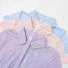 Women's Quick-Dry Polo Shirt - Breathable Moisture-Wicking Knit for Yoga & Fitness