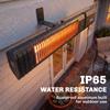 Wall Mounted 2000 W Electric Infrared Patio Heater