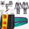 Authentic Pennywise Cosplay Costume For Kids Stephen King's It Clown Suit For Halloween Party