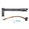 PCIe 4.0 X4 To M.2 M Key Extension Cable Adapter 64Gbps PCIe To M.2 Riser Adapter for NVMe 2230 2242 2260 2280 Slots