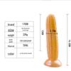 Women's Fruit & Veggie Themed Suction Cup Dildo Masturbator - Erotic Toy Alternative