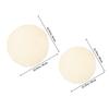 2Pcs Processed Goatskin Drum Skin Replacement for Djembe Conga African Drums Hand Percussion Instruments Long-Lasting Sound