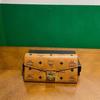 [Gebraucht] Visetos Große Cognac Beschichtetes Canvas Lorbeerverschluss Monogramm Crossbody Tasche Goldene Hardware Abnehmbarer Schultergurt - Sehr Gut #1SDWM4G