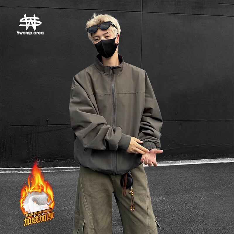 

SWAMP AREA Men s American Pilot Style Coach Jacket XL