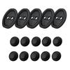 YHJKOPO Black Car Door Lock Cover New Accord CY2 CY Type Door Striker Cover