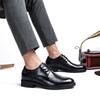 Men's All-Season Height-Increasing Leather Shoes: Formal British-Style Casual, Business, and Large-Size Options Available