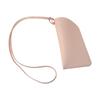 Portable Slim Eyeglasses Pouch Soft Sunglasses Bag Fashion Accessory for Trendy Men and Women with Necklace Strap