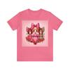 Pink Girly Bow Short Sleeve Tee