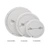 090E Not Corrosive ABS Boat Access Hatches 4/6/8 Inch Round Deck Inspection Cover Screw Out Access Plate Long Service Cover