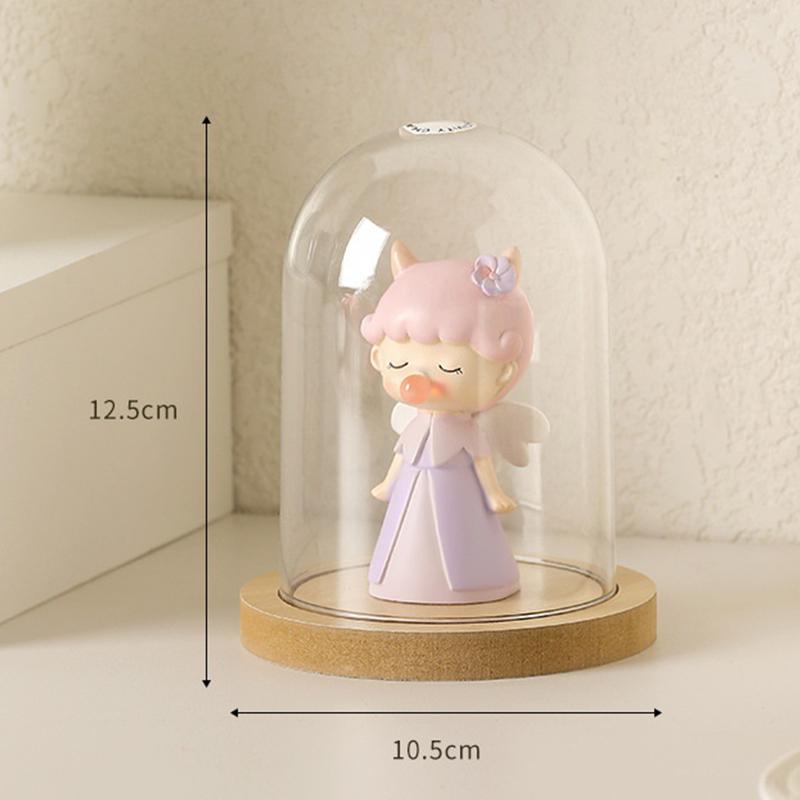 

Коробка-сюрприз Фігурка Коробка для зберігання Підставка для дисплею Модель фігурки ляльки Прозорий пилозахисний чохол Одиночна дисплейна коробка Pop Mart