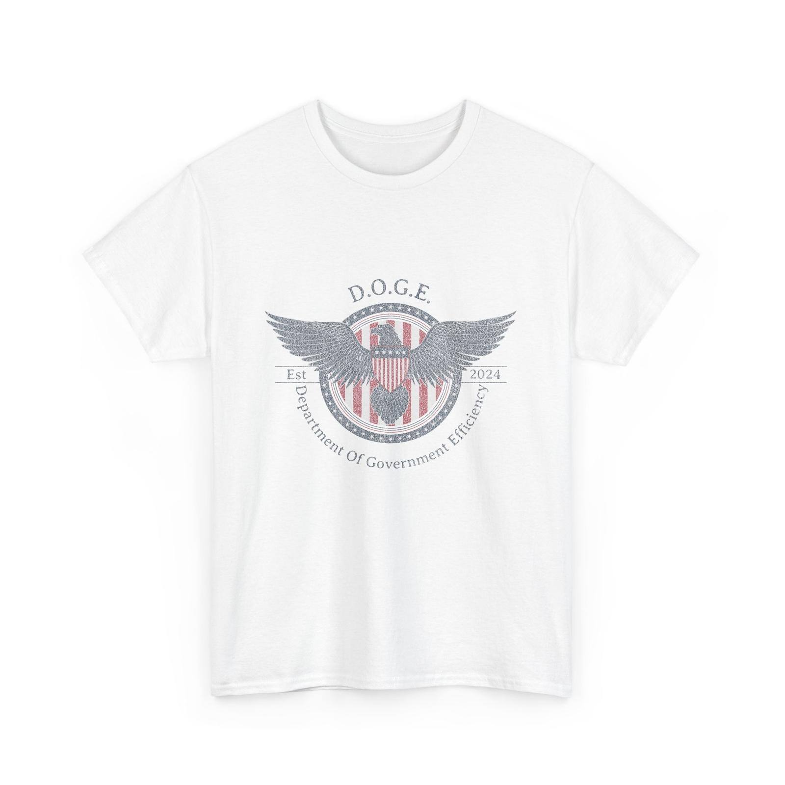 DOGE Shirt, Department Of Government Efficiency American Flag Patriotic Shirt M