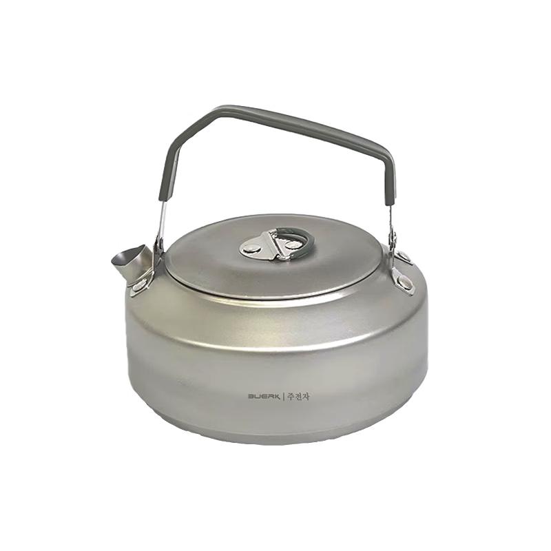 BUERK Portable Camping Stove & Tea Kettle Set