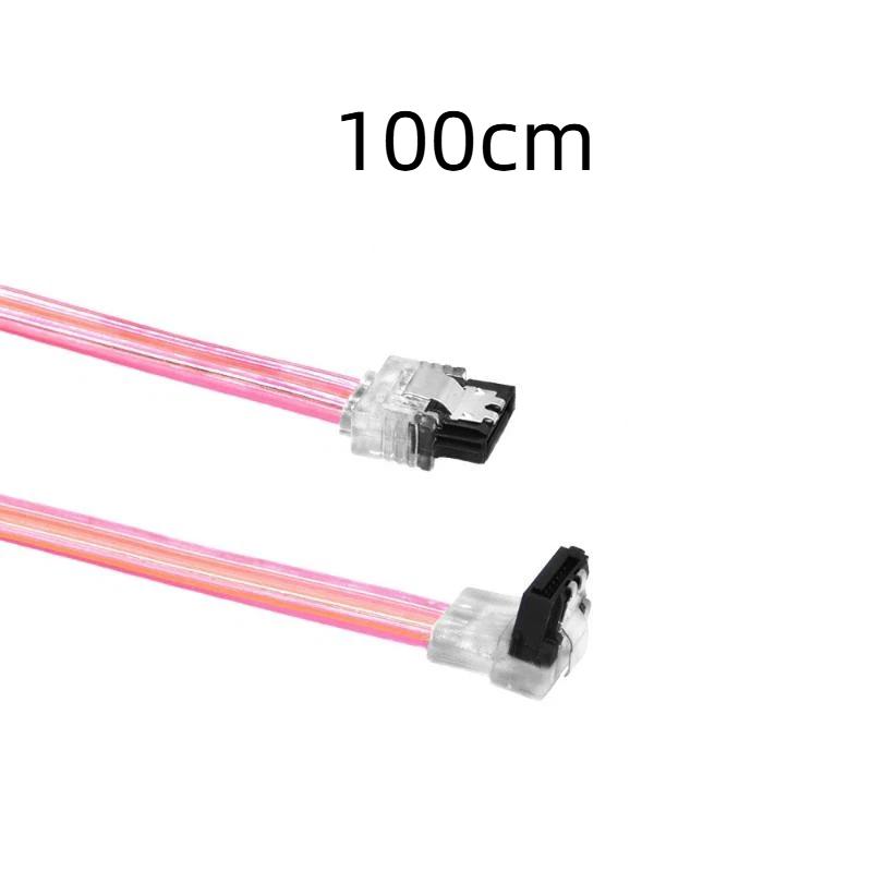 Sata Iii Data Cable Converter Sata 3 Cable For Ssd Hdd Hard Disk Drive High Speed Signal Transmission Cord