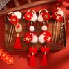 Tassel Chinese Style Hairpin Set New Year Flower Hair Comb Hanfu Hair Stick  Girl Hair Accessories