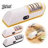Outdoor Camping Cuter Sharpener Electric Cutter Sharpener Two-speed Grinding USB Rechargeable Non-slip Safe Base Quick Polishing Tool for Household