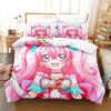 Nuevo Juego de Ropa de Cama Pretty Cure Individual Twin Full Queen King Size Funda Nórdica de Anime para Decoración de Dormitorio de Adulto Niño