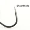 10pcs High Carbon Steel Butterfly Hook Duple Hooks Strong Anchor Hook  Tackle Accessorie