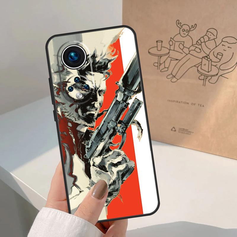 Metal Gear Solid Case For Honor Magic 7 6 5 Lite Cover For Honor 200 400 Pro 50 70 90 X9 X8a X8b X9a X9b X9c