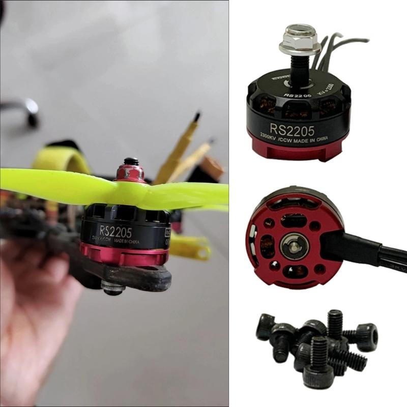 RS2205 2205 2300KV CW CCW Brushless Motor for Fast Speed Quadcopters Ensuring Stable Long Operation