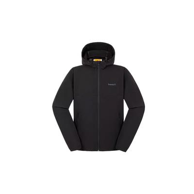 Outdoor Water-Resistant Solid Color Hooded Jacket Men Jackets 0YHFR001