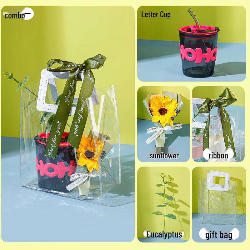 UD Elegant Transparent Glass Water Cup Package 1