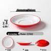 A5 Melamine Porcelain-Style Dessert Bowls: Creative Double-Ear Set for Sweets, Soup, Shaved Ice, and Snacks