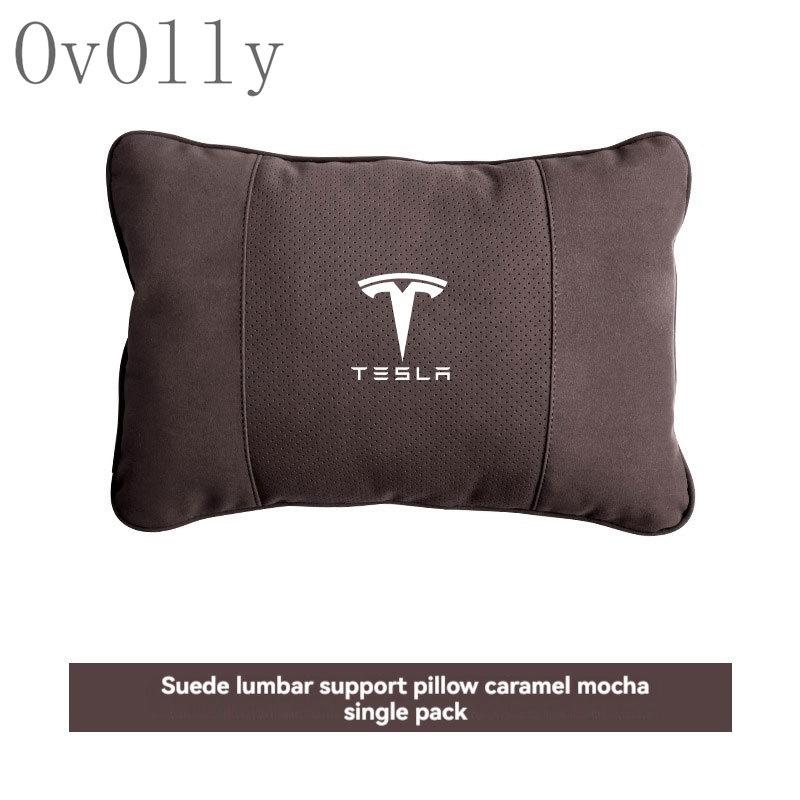 For Tesla Model 3 Y S Model X Car Headrest Neck Support Seat Soft Neck Pillow Automobile Tesla Car Pillow Neck Rest Cushion