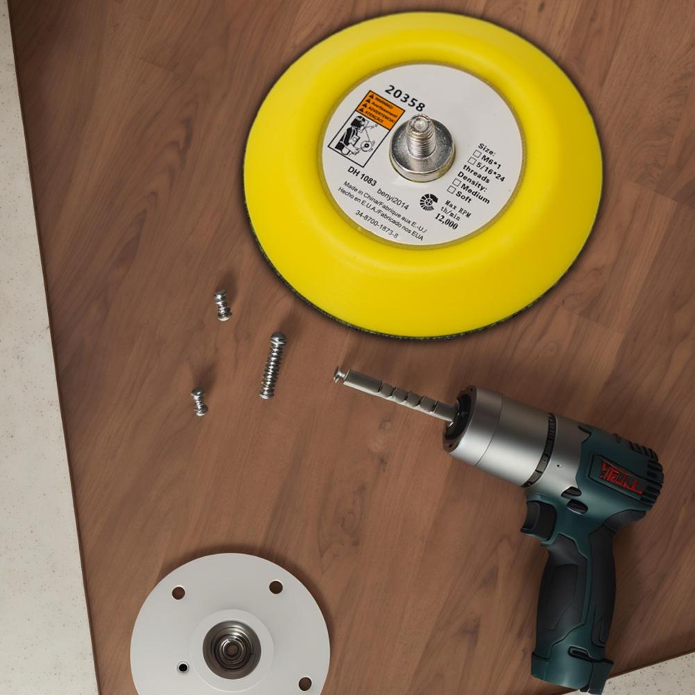 Tool Sanding Pad Workshop 2Pcs Equipment For DA Air & Power Sanders