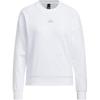 Mh 3S Sweatshirt Casual Solid Crew Neck Pullover Women Tops White HM7077