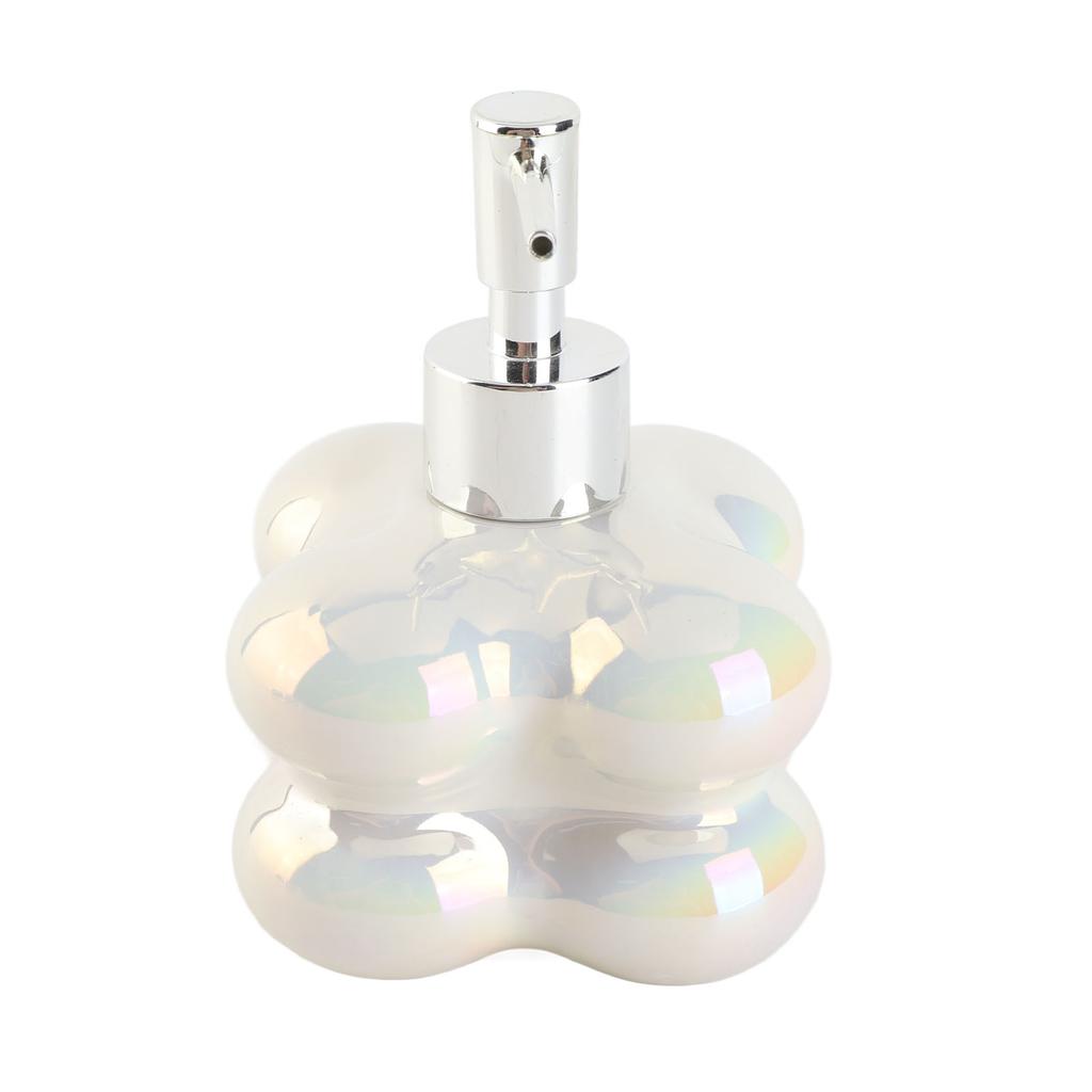 Sticlă cu pompă Cloud Press Ceramică Reutilizabilă Decorațiune Reumplere Formă Nor Dispenser Sticlă pentru