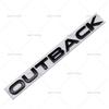 Suitable for Subaru OUTBACK modified trunk metal badge car sticker emblem