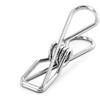 40 Pack Stainless Steel Small Clothes P Durable Clothes Pegs Multi-Purpose Metal Wire Utility Clips for Laundry Home Kitchen Outdoor Travel Office