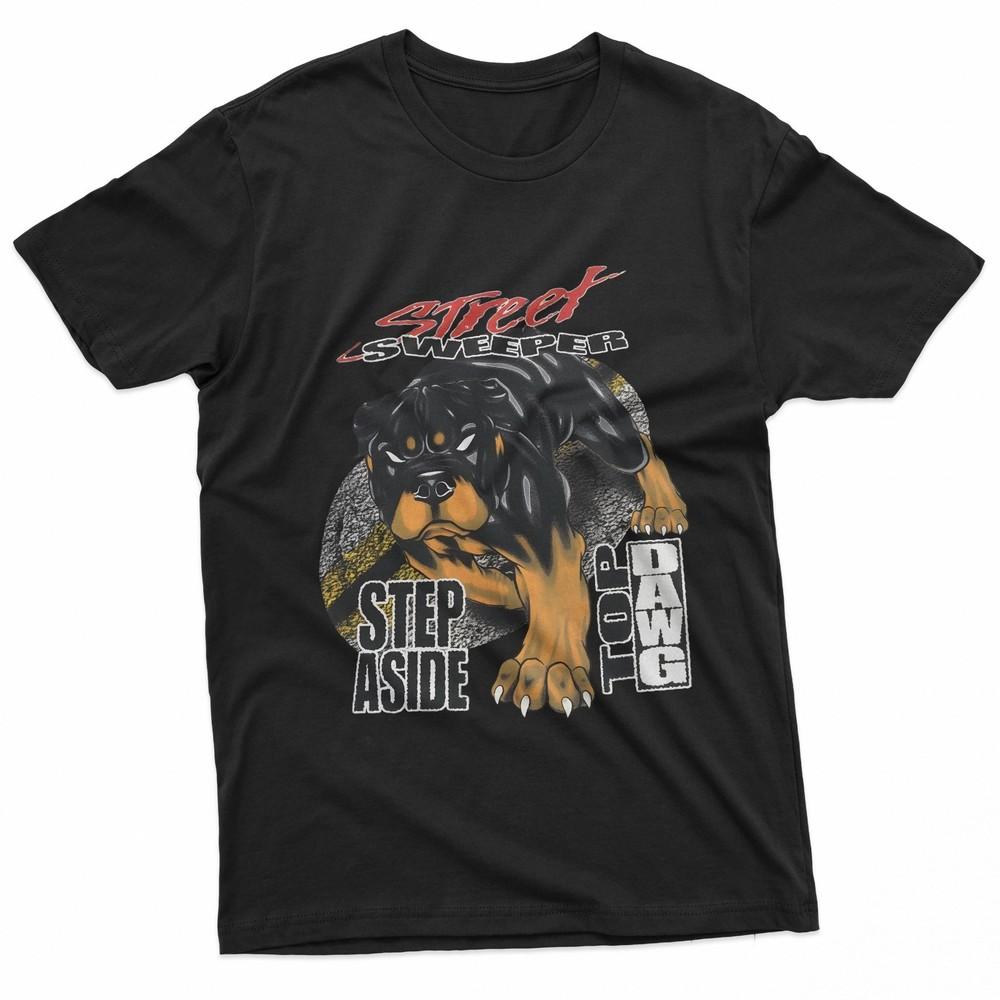 Vintage 90s Top Dawg Rottweiler Dog Graphic TShirt Unisex T-Shirt XL
