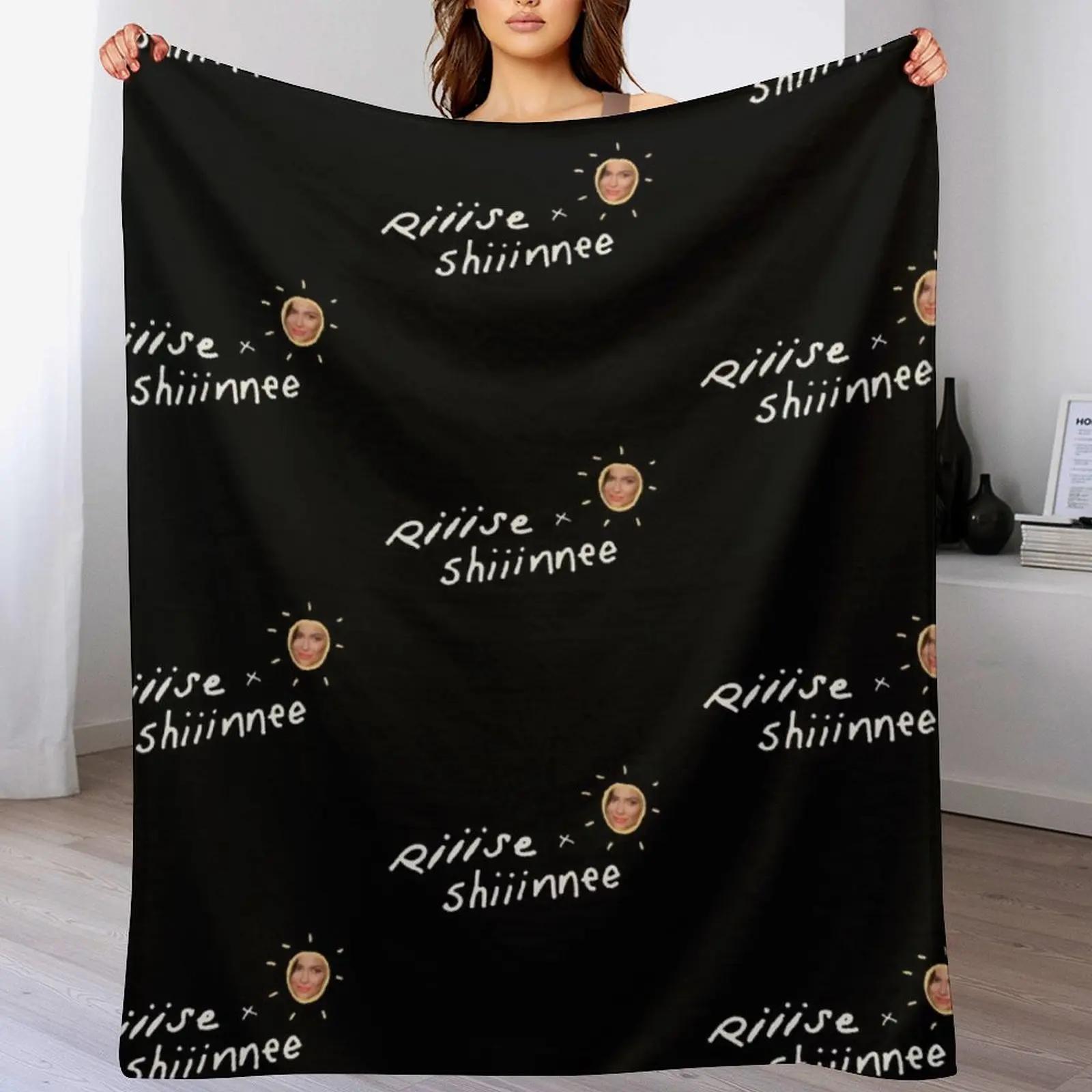 riiise and shiiinnee Плед Универсальный Уютный Плед для Всех Случаев Size: 75*100cm, Weight: 230 GSM
